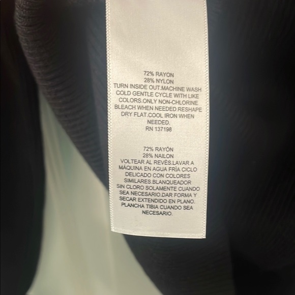 Nina Parker Black Fitted Long Sleeve Blouse - Picture 5 of 5